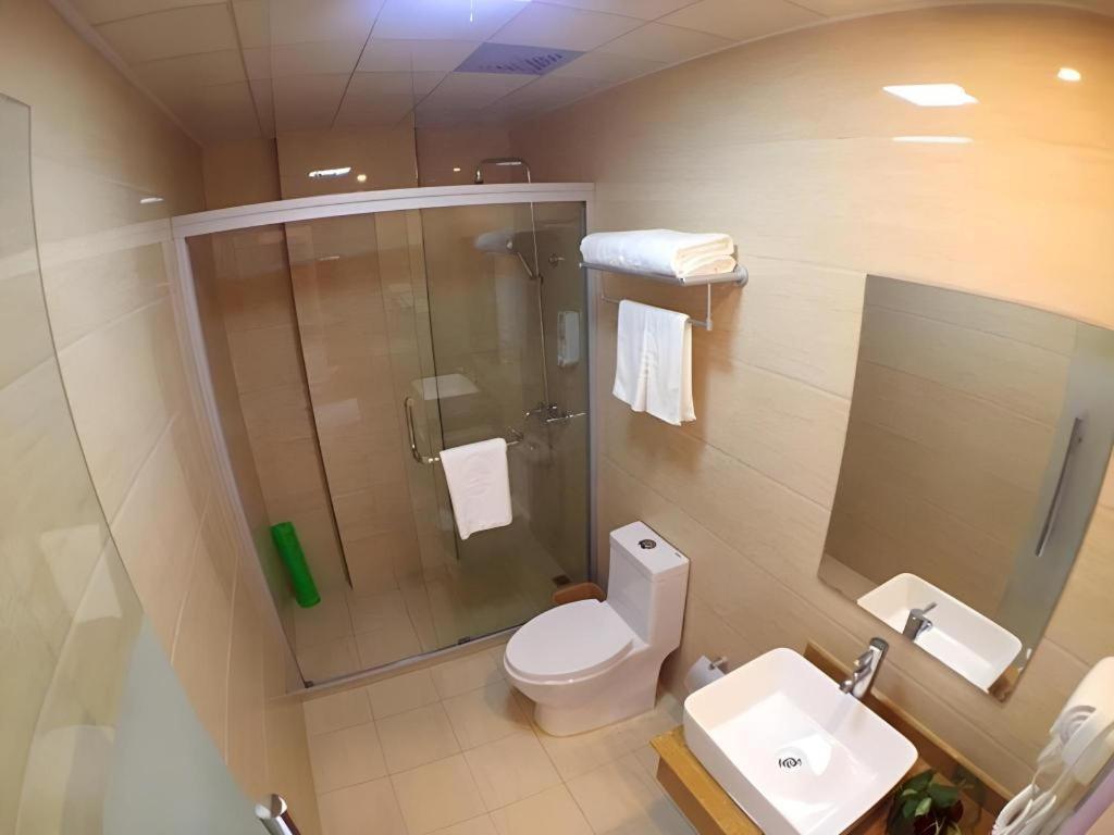 Greentree Inn Shanghai Sheshan National Tourist Resort Express Hotel מראה חיצוני תמונה