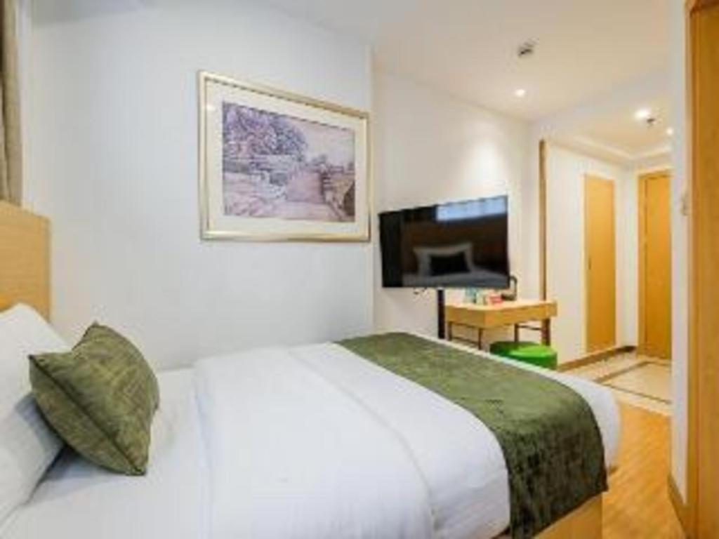 Greentree Inn Shanghai Sheshan National Tourist Resort Express Hotel מראה חיצוני תמונה