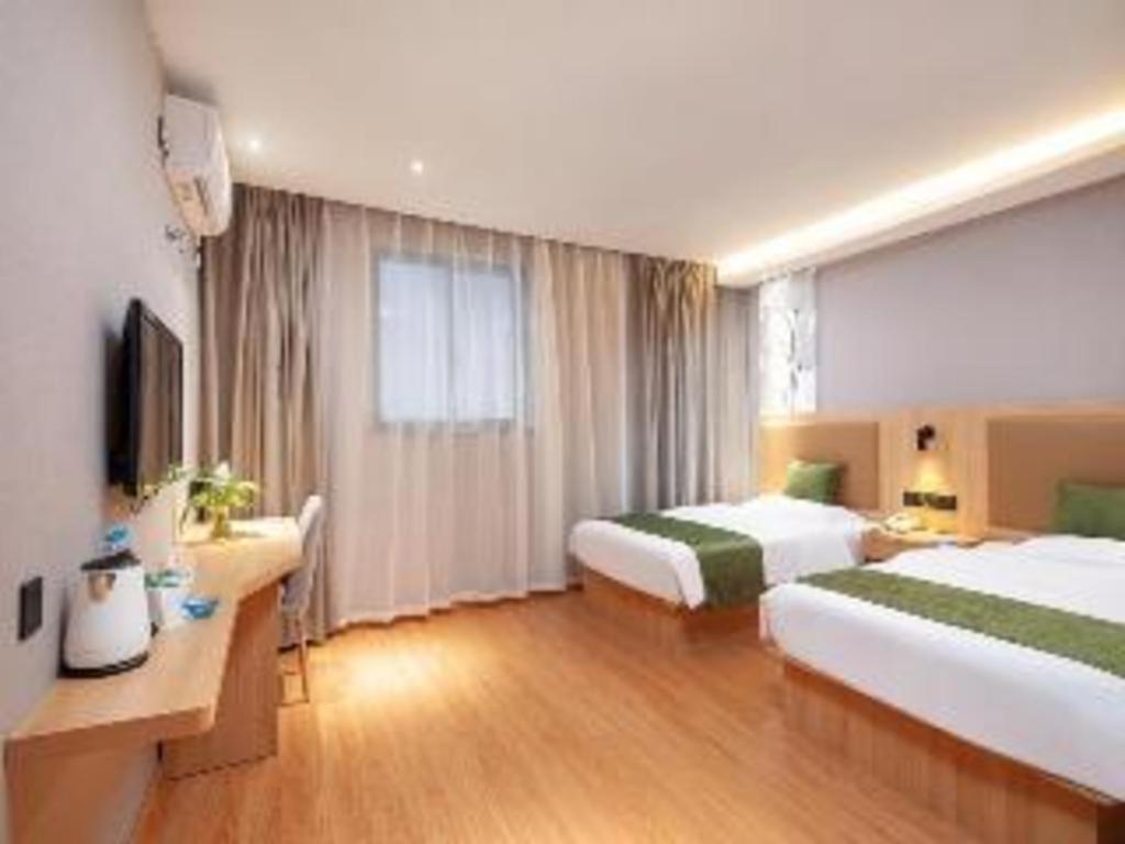Greentree Inn Shanghai Sheshan National Tourist Resort Express Hotel מראה חיצוני תמונה
